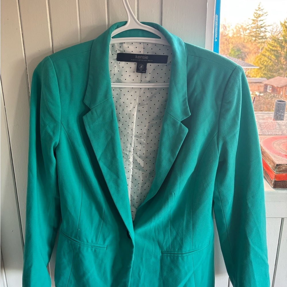 Kensie Vibrant Green Blazer